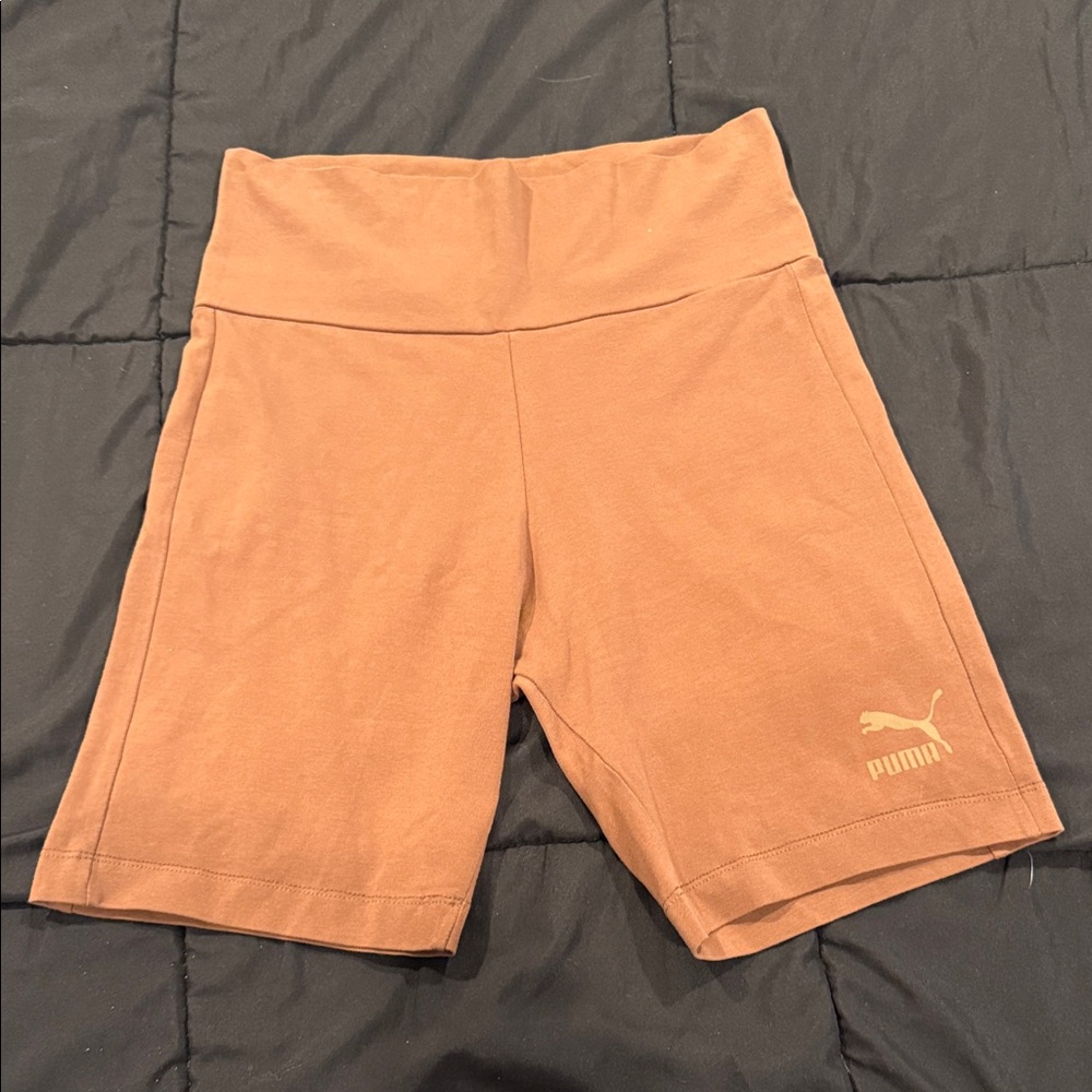 Puma Women's Brown Athletic Shorts Sz Small